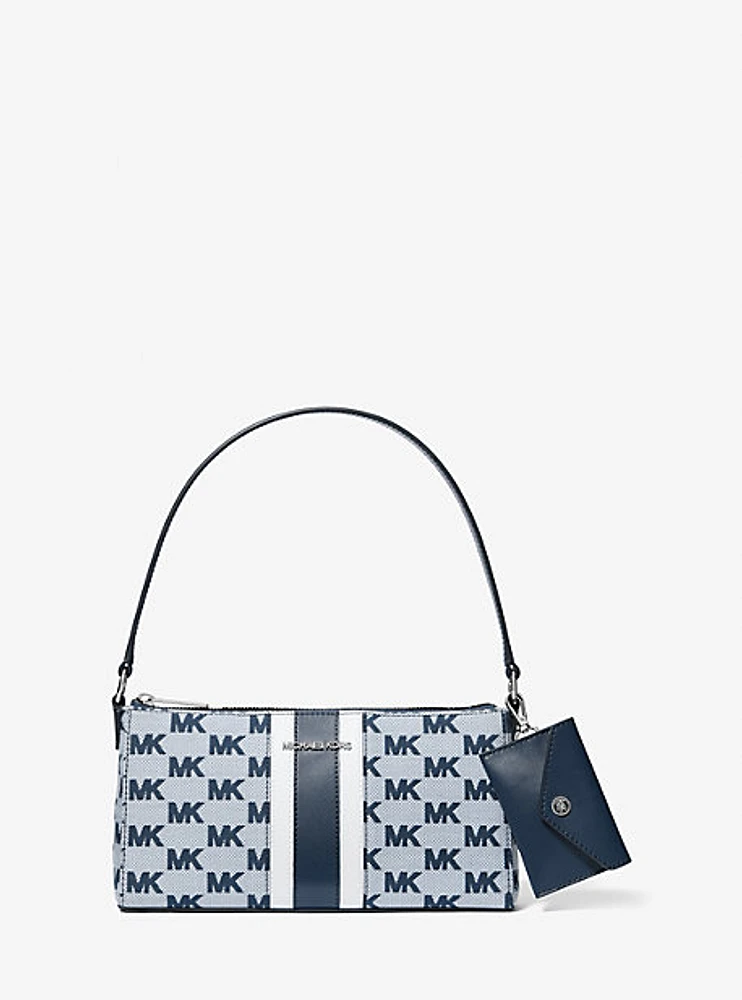 Vincent logo jacquard Pochette