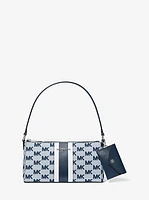 Vincent logo jacquard Pochette