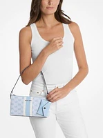 Vincent Medium Logo Jacquard Pochette with Card Case