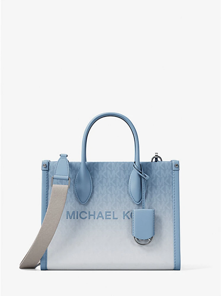 Mirella Small Ombré Signature Logo Crossbody Bag
