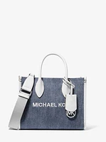 Mirella Small Denim Crossbody Bag