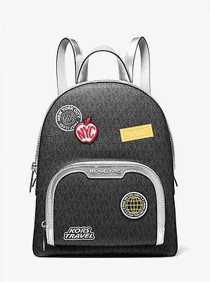 Jaycee Medium Embellished Signature Logo Backpack