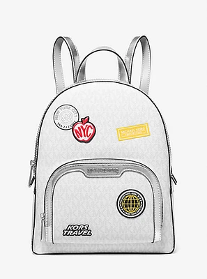 Jaycee Medium Embellished Signature Logo Backpack