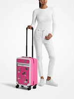 Small Embellished Signature Logo Suitcase