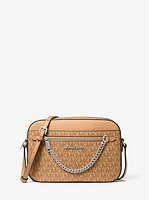 Jet Set Large Signature Logo Crossbody Bag