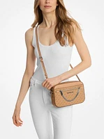 Jet Set Large Signature Logo Crossbody Bag