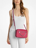 Jet Set Large Signature Logo Crossbody Bag