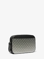 Jet Set Large Ombré Signature Logo Crossbody Body