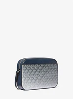Jet Set Large Ombré Signature Logo Crossbody Body