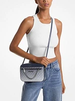 Jet Set Large Ombré Signature Logo Crossbody Body