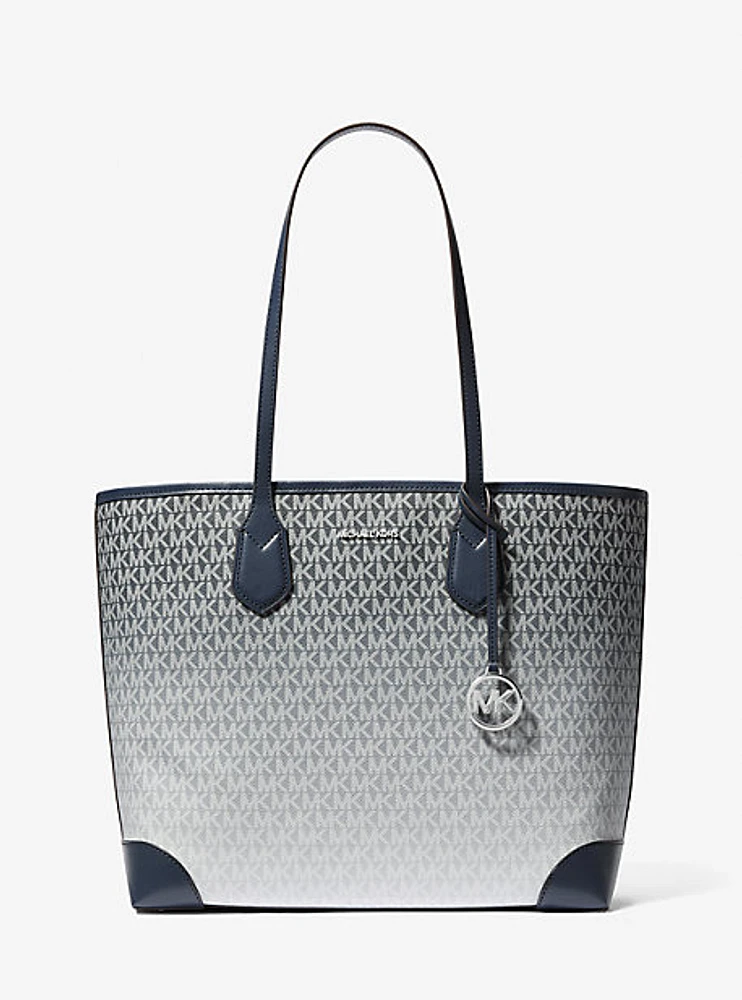 Eva Large Ombré Signature Logo Tote Bag