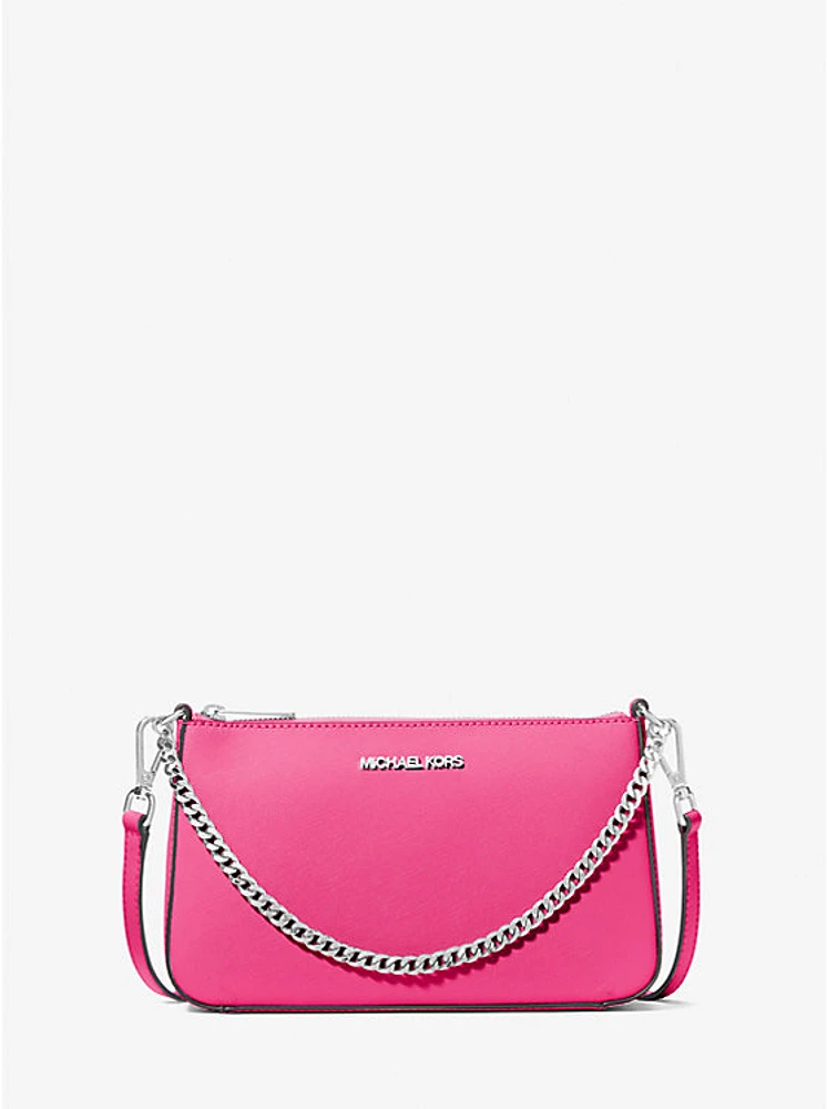 Jet Set Saffiano Leather Crossbody Bag