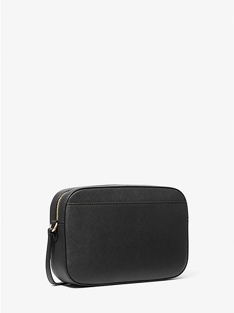 Jet Set Large Saffiano Leather Crossbody Bag