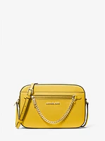 Jet Set Large Saffiano Leather Crossbody Bag