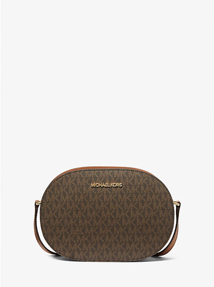 Bolsa cruzada Jet Set Travel mediana con el logotipo Signature