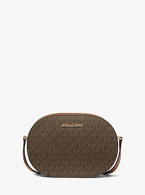 Bolsa cruzada Jet Set Travel mediana con el logotipo Signature