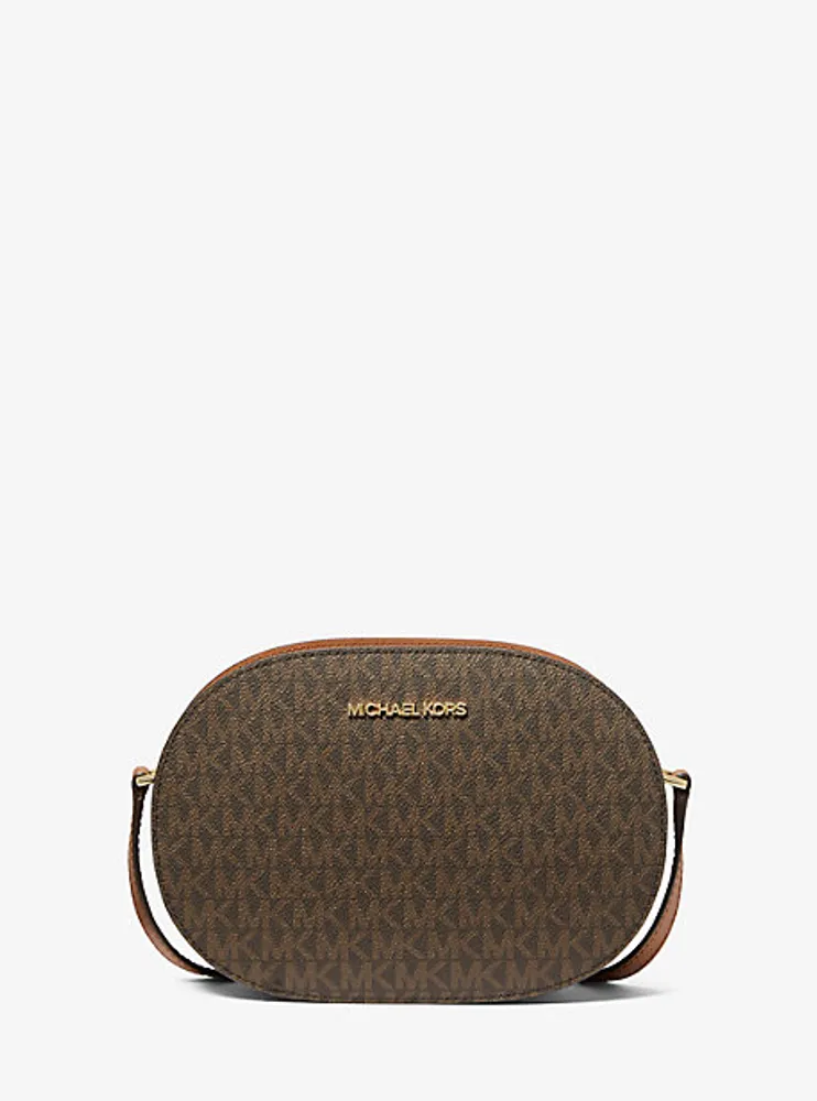 Jet Set Travel Medium Signature Logo Crossbody Bag