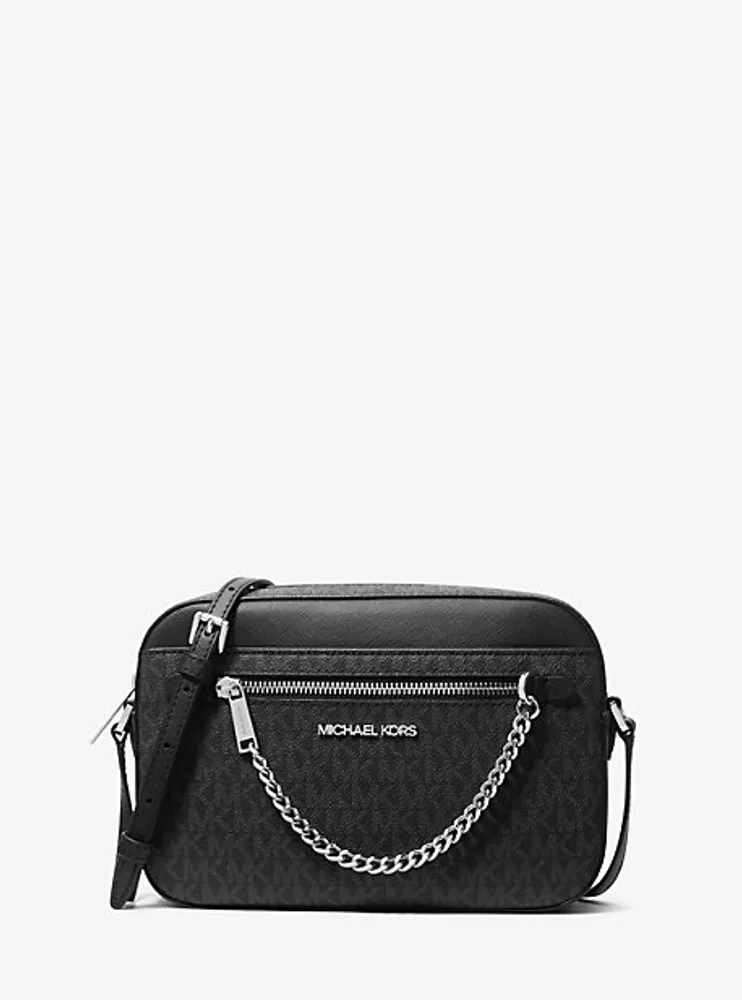 Jet Set Large Logo Crossbody Bag