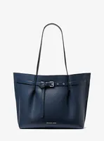 Emilia Large Pebbled Leather Tote Bag