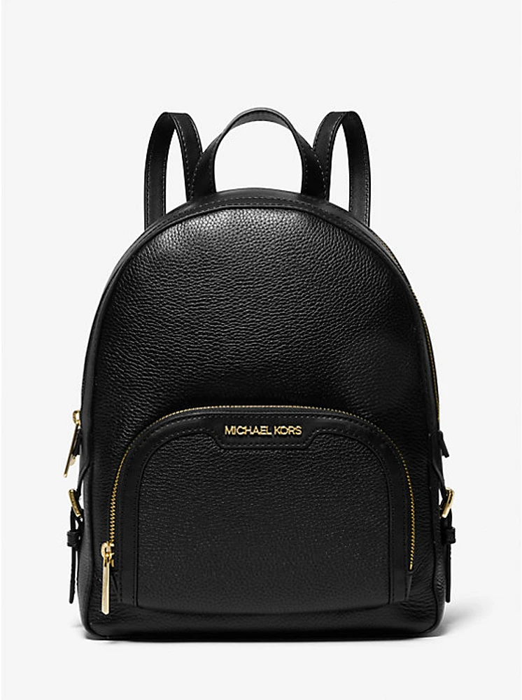 Jaycee Medium Pebbled Leather Backpack