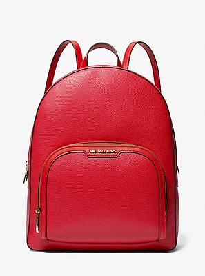 Jaycee Large Pebbled Leather Backpack