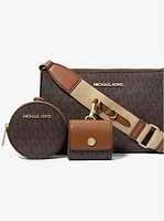 Jet Set Logo Crossbody Bag with Case for Apple Airpods Pro®