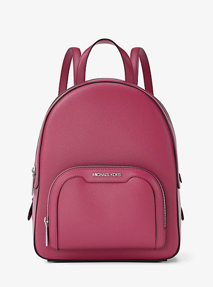 Jaycee Medium Pebbled Leather Backpack