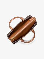 Sheila Medium Logo Satchel