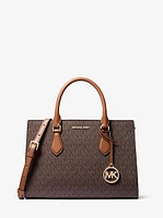 Sheila Medium Logo Satchel
