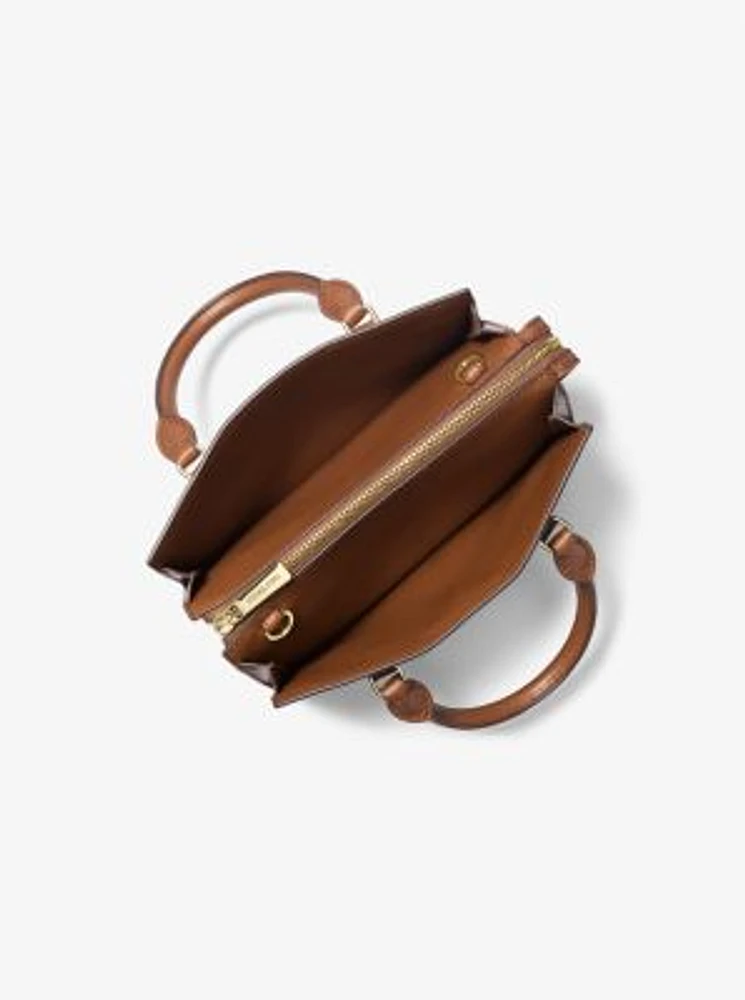 Sheila Small Signature Logo Satchel