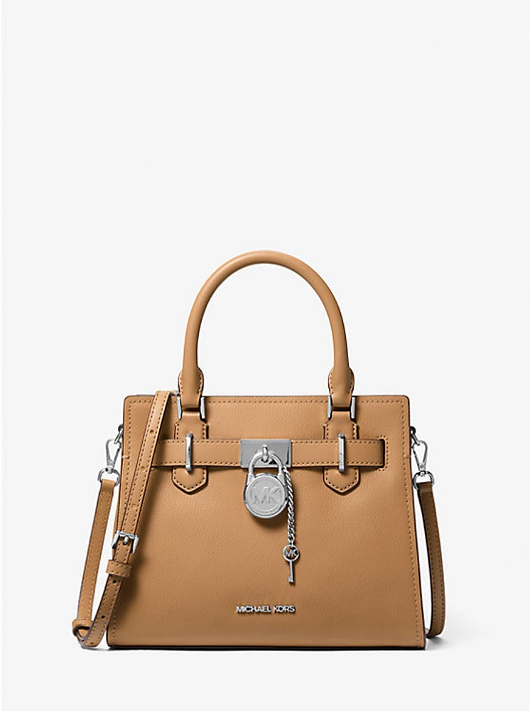 Bolso satchel Hamilton pequeño de piel