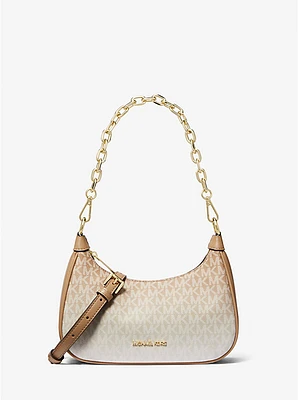 Cora Medium Ombré Logo Shoulder Bag