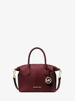 Hyde Small Pebbled Leather Satchel