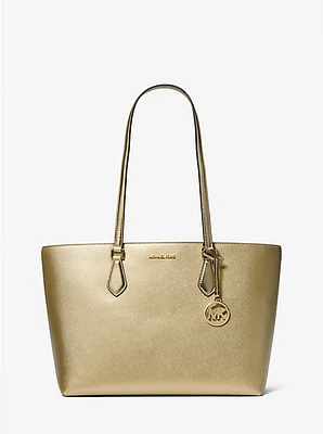 Sheila Medium Metallic Satchel