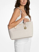 Sheila Large Signature Logo Tote Bag