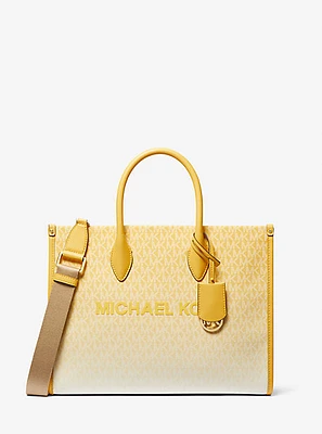 Mirella Medium Ombré Logo Tote Bag