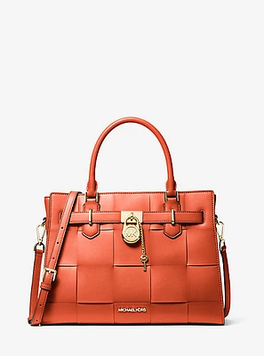 Hamilton Medium Woven Satchel