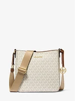 Jet Set Travel Small Signature Logo Messenger Bag