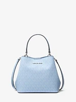 Pratt Small Signature Logo Convertible Shoulder Bag