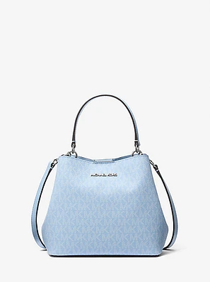 Pratt Small Signature Logo Convertible Shoulder Bag