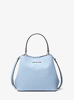 Pratt Small Signature Logo Convertible Shoulder Bag