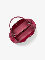 Pratt Small Signature Logo Convertible Shoulder Bag