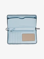 Jet Set Large Pebbled Leather Smartphone Wallet