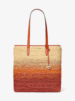 The Michael Ombré Straw Tote Bag