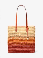 The Michael Ombré Straw Tote Bag