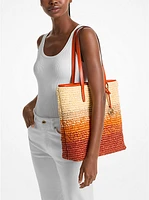 The Michael Ombré Straw Tote Bag