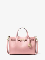 Carson Small Pebbled Leather Satchel