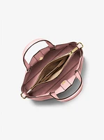 Carson Small Pebbled Leather Satchel