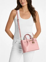 Carson Small Pebbled Leather Satchel
