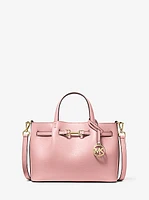 Carson Small Pebbled Leather Satchel